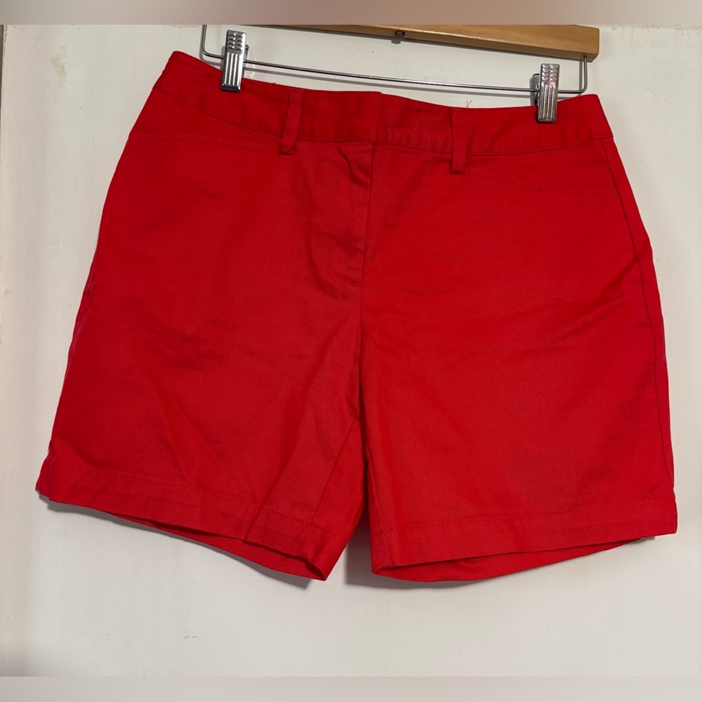 Lands End Classic Red Women's Shorts Size 4P